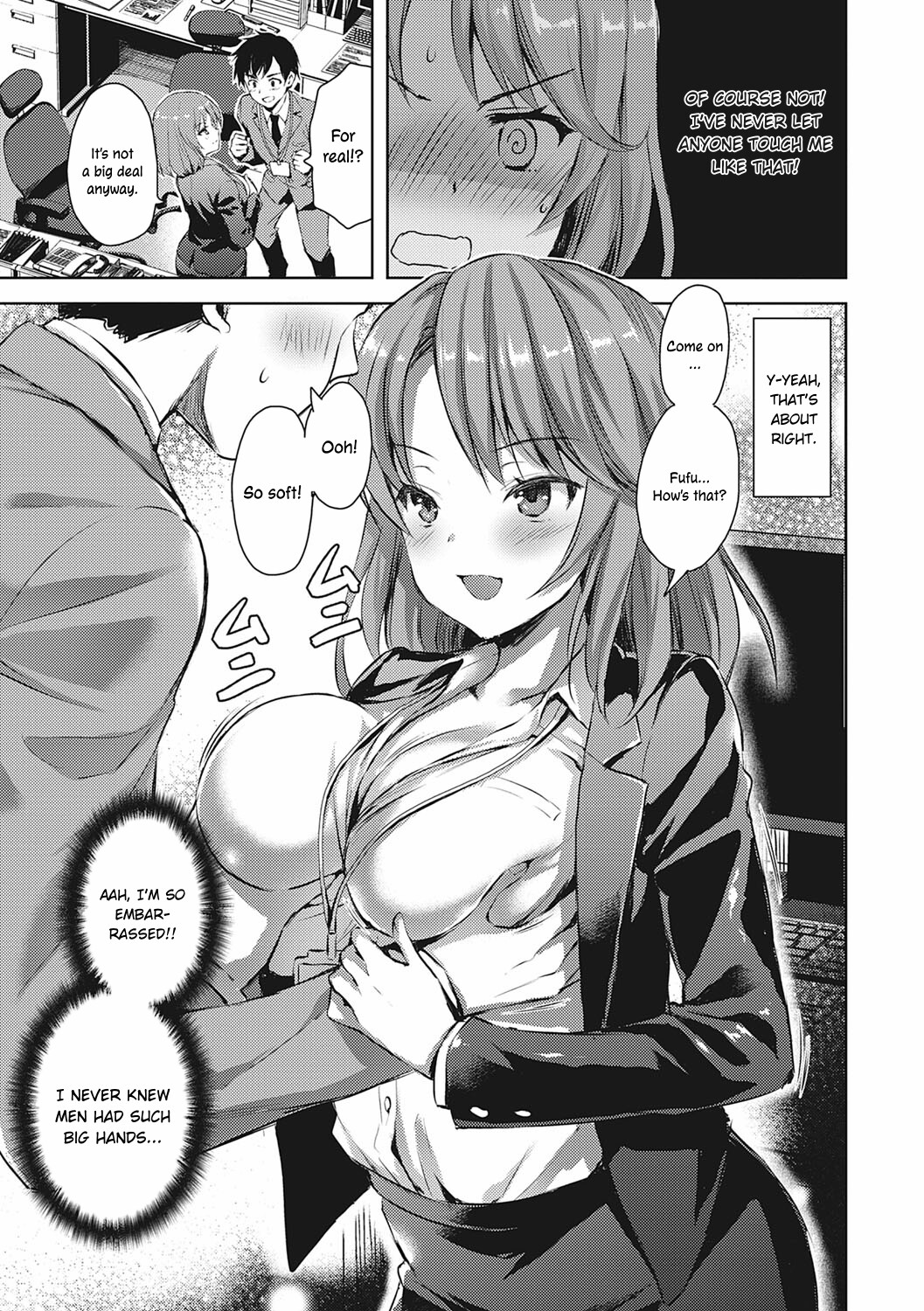 Hentai Manga Comic-When A Contrarian OL Works Overtime with Her Junior Colleague-Read-3